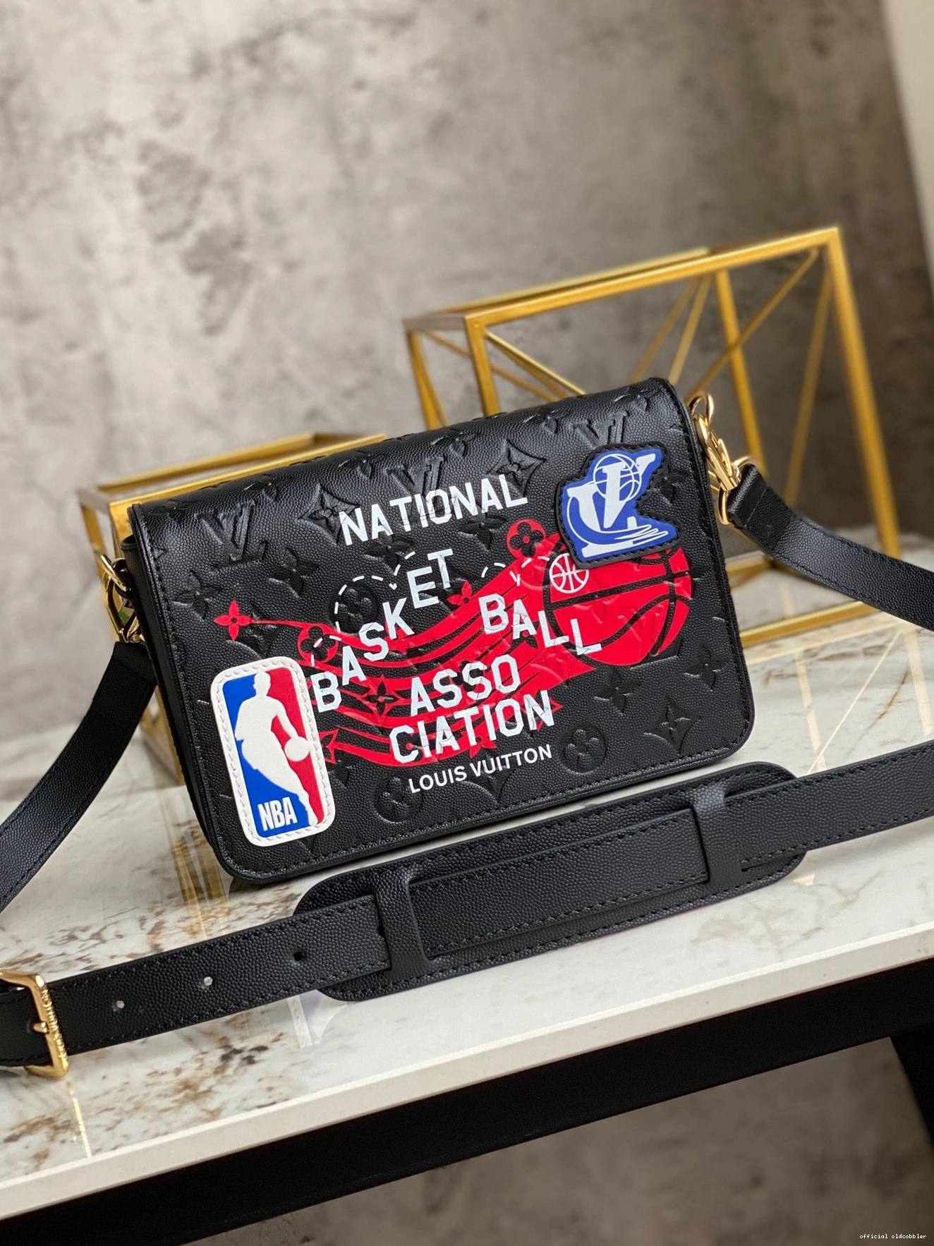 Official oldcobbler STUDIO VUITTON LOUIS MESSENGER LVXNBA 0709